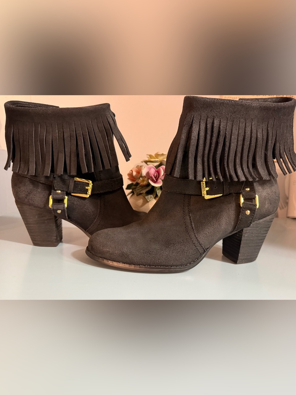 ❤️RALPH LAUREN FRINGE BOOTS❤️